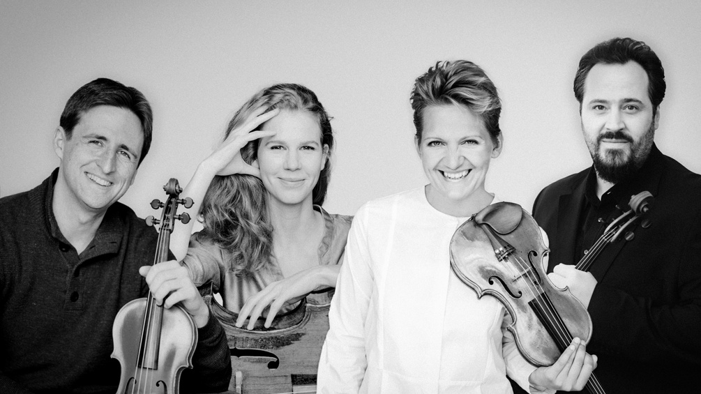 Artemis Quartett mit Instrumenten