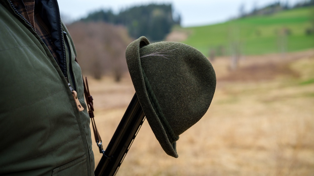 Jäger mit Jägerhut