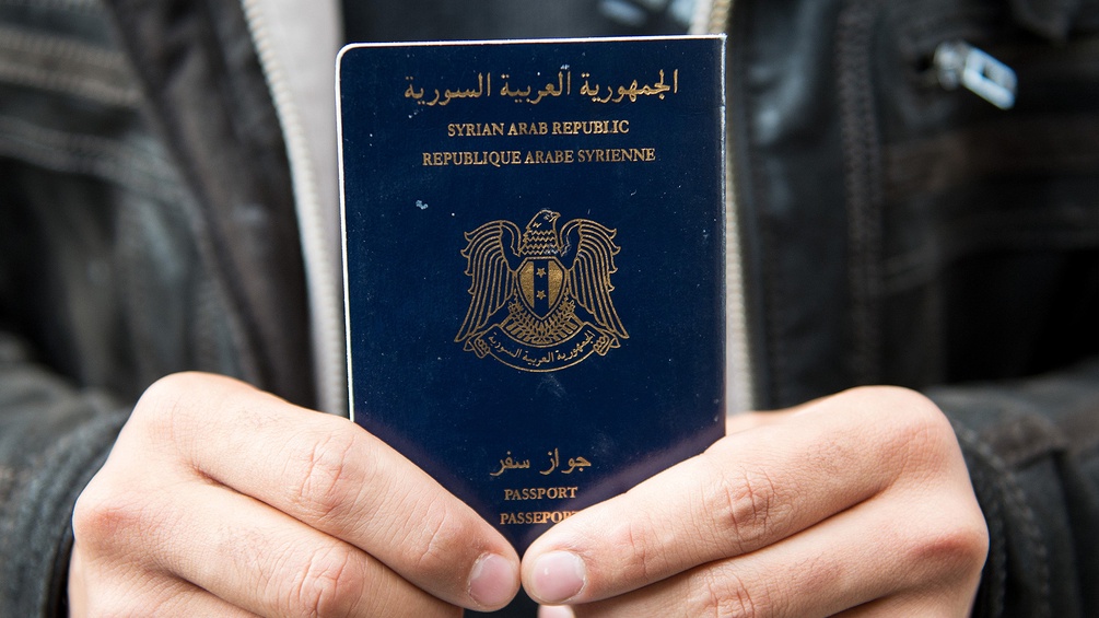 Ein syrischer Reisepass