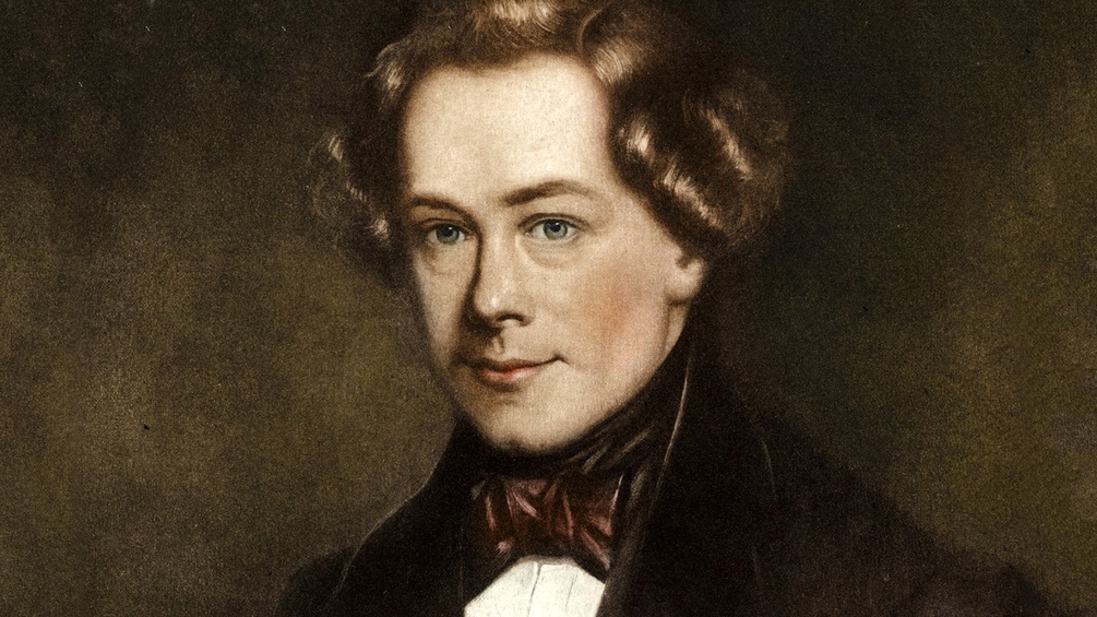 Joseph Lanner - Gemälde von Friedrich Krepp (Ausschnitt)