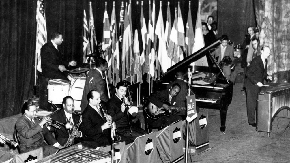 Jazzmusiker (u.a. Art Tatum am Klavier), 1944