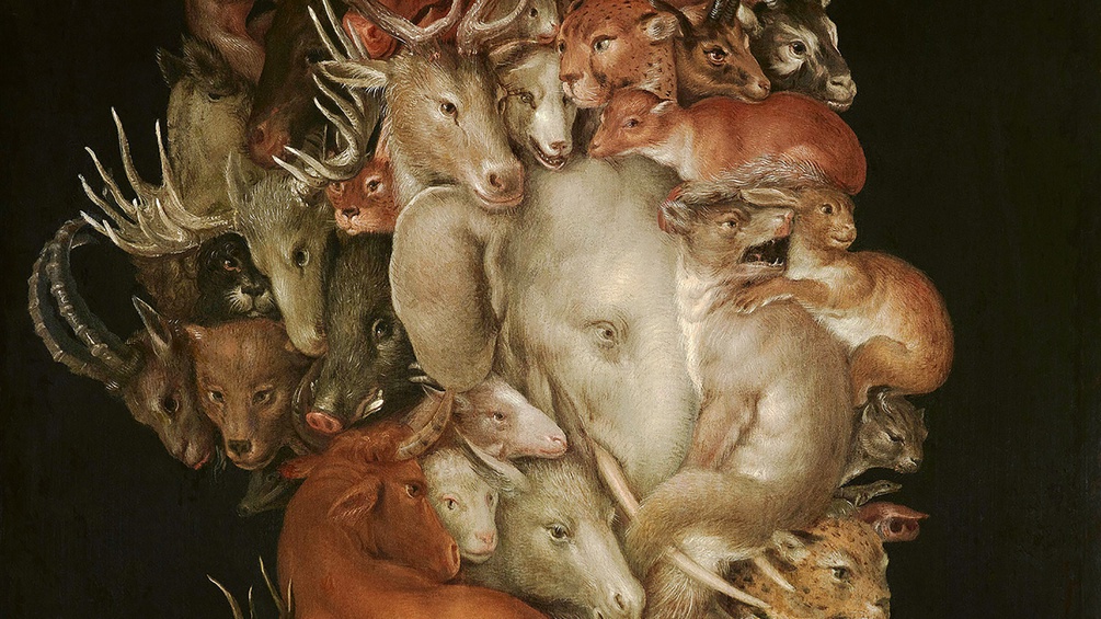 Giuseppe Arcimboldo (1526–1593): Die Erde (Ausschnitt)