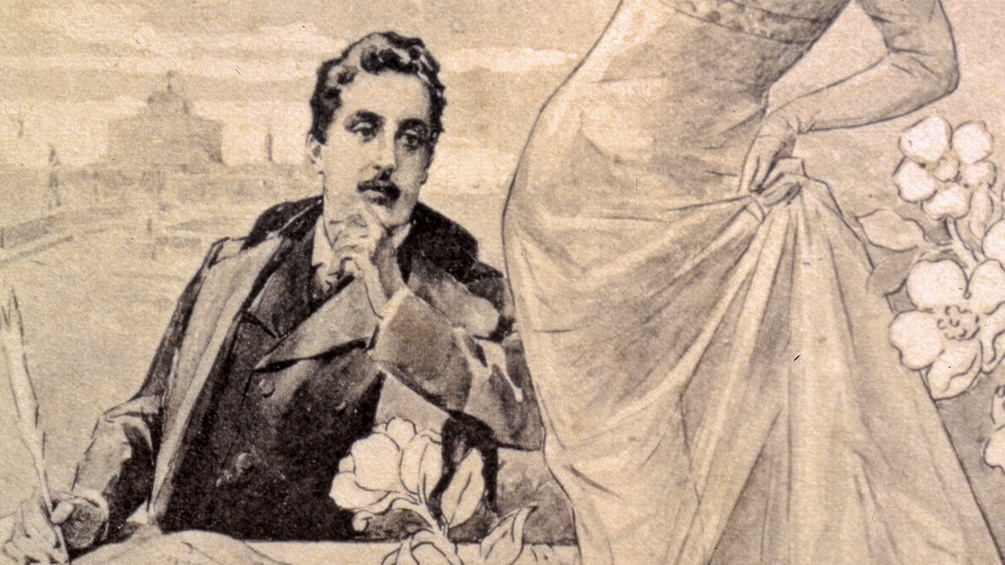 PICTUREDESK.COM/BRIDGEMAN ART LIBRARY Ausschnitt eines "Tosca"-Plakates um 1900