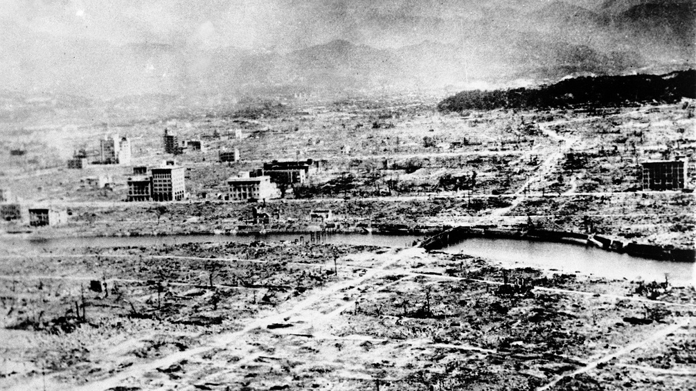 Zerstörtes Hiroshima