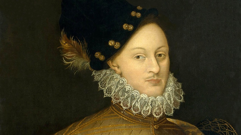 Edward de Vere, Earl of Oxford (Ausschnitt eines Gemäldes)