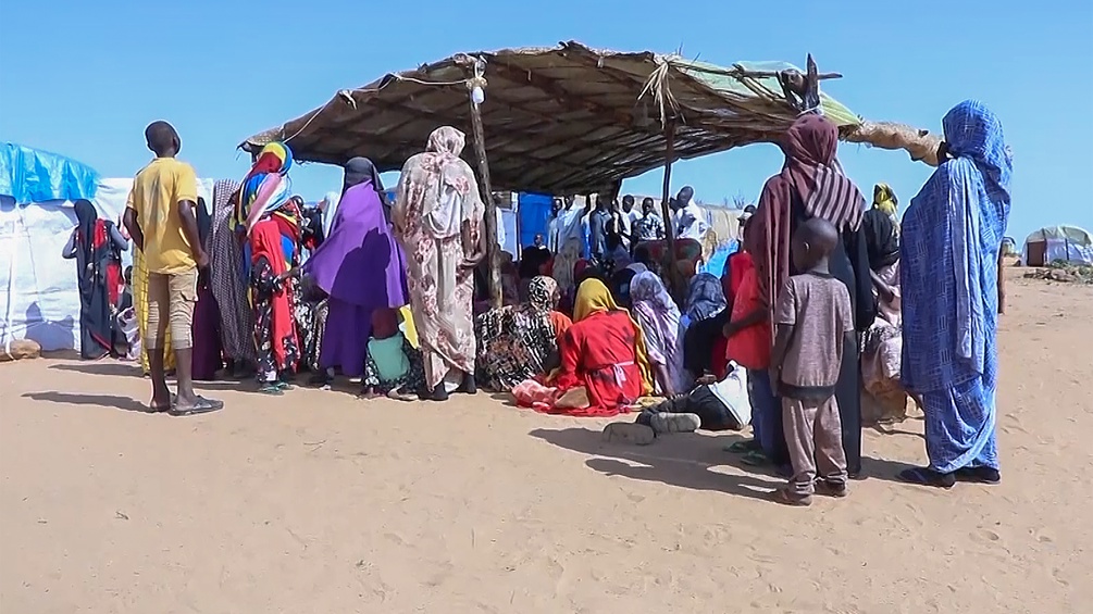 Sudanesische Flüchtlinge in Tschad