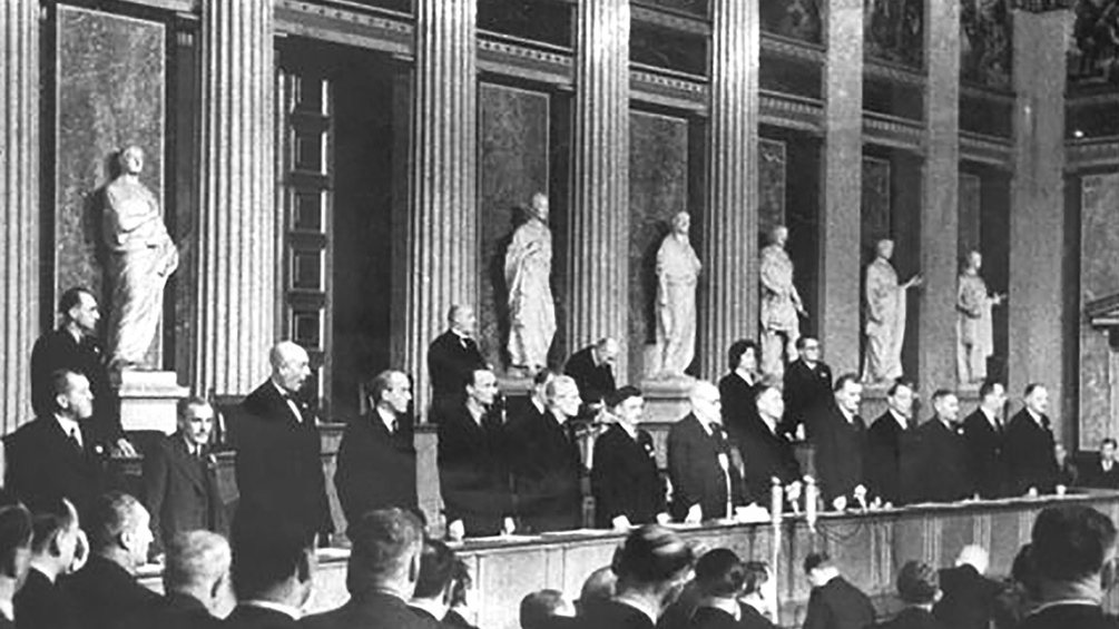 Konstituierende Sitzung des Nationalrates, 1945