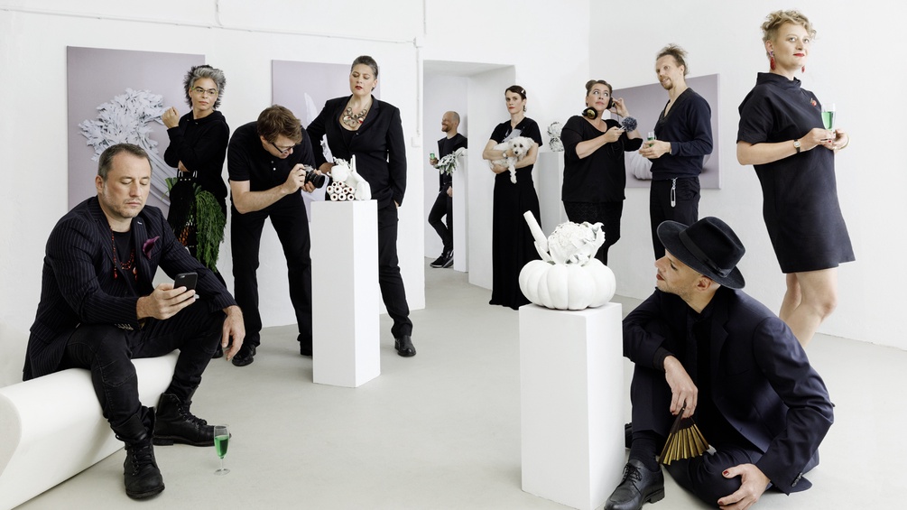 (C) KATSEYPHOTOGRAPHY Ein Gruppenbild Vegetableorchestra