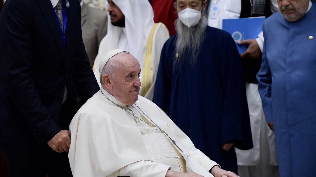 Papst Franziskus in Kasachstan.