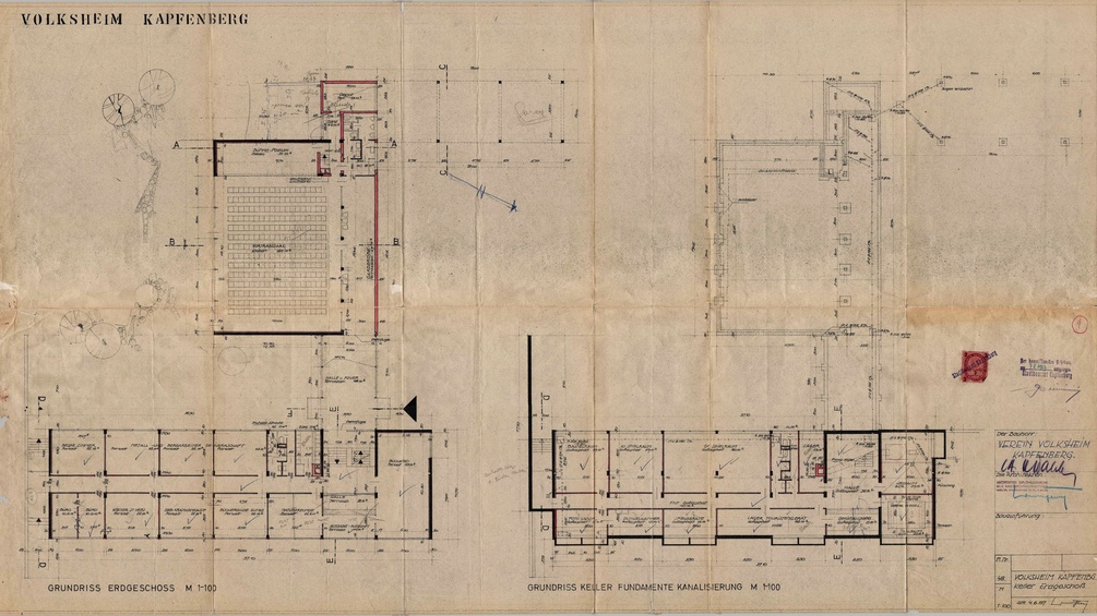 Grundriss Ergeschoss und Keller