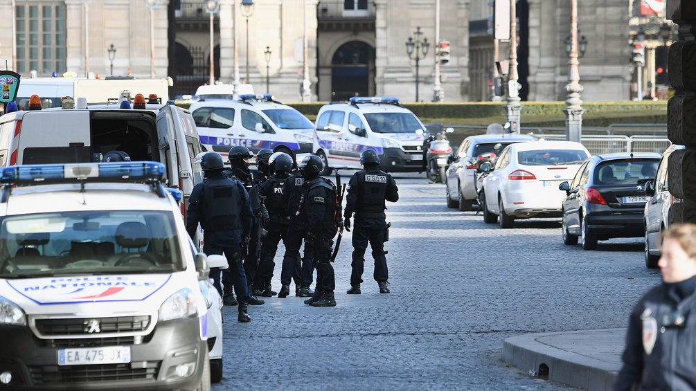 Sonderpolizeieinsatzkommando in Paris