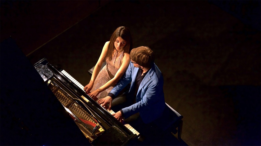 Cansu Özdamar und Benjamin Zumpfe, Klavierduo "In Fide"