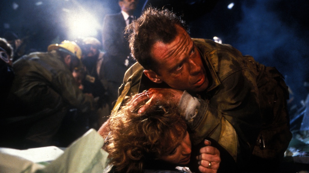 "Die Hard": Bruce Willis und Bonnie Bedelia 