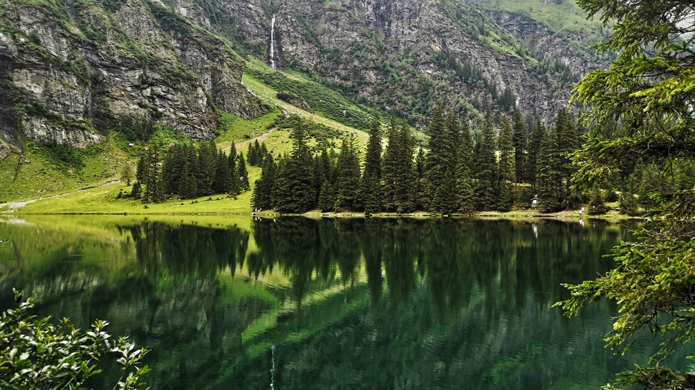 APA/BARBARA GINDL Das Ausflugsgebiet Hintersee im Talschluss des Felbertals