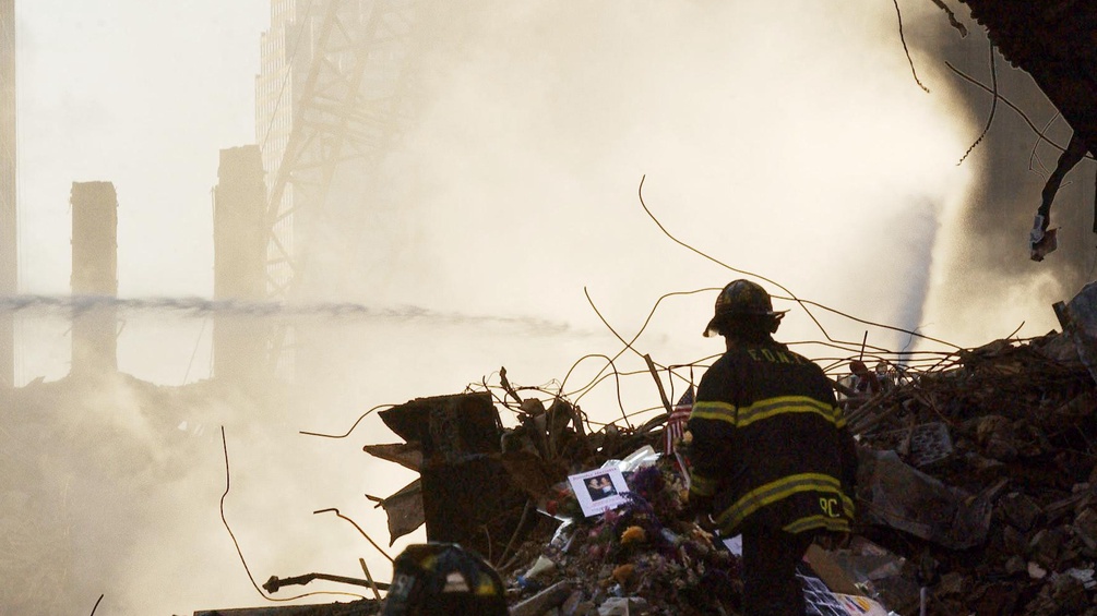 APA/AFP/STAN HONDA Aufräumarbeiten auf Ground Zero