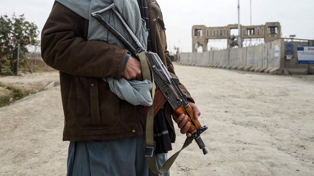 Bewaffneter Taliban-Soldat in Afghanistan