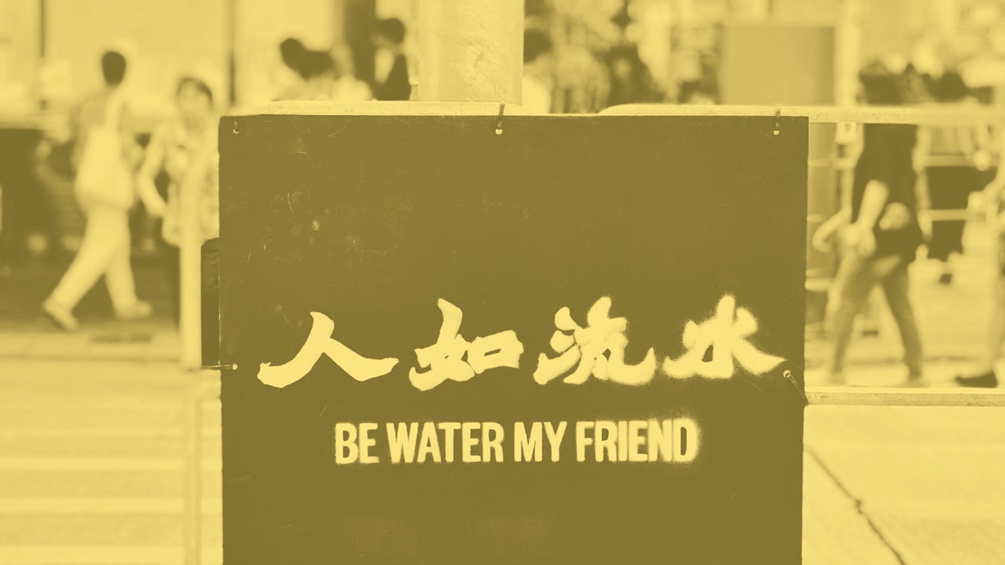 Be Water by Hong Kongers