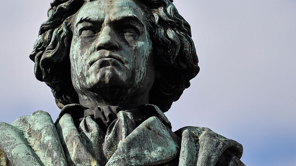 Beethovenstatue, Kopf