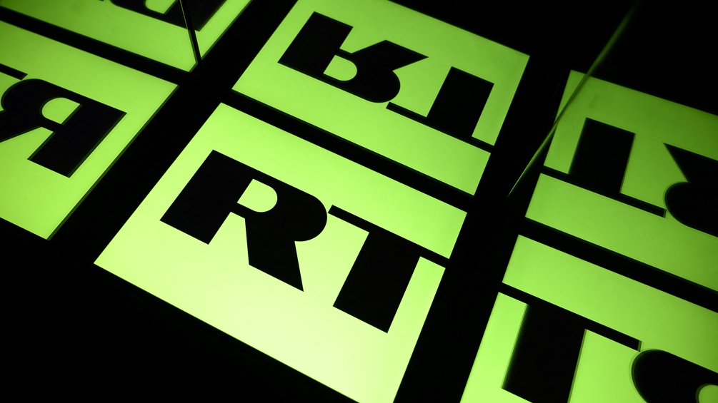 Logo von RT (Russia Today)