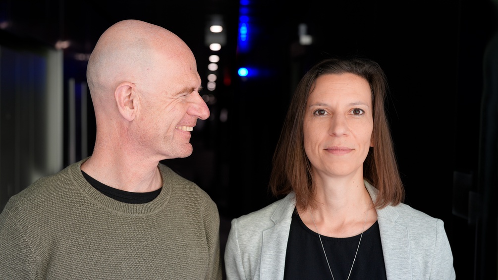 ORF/JOSEPH SCHIMMER Albert Hosp und Eva Teimel