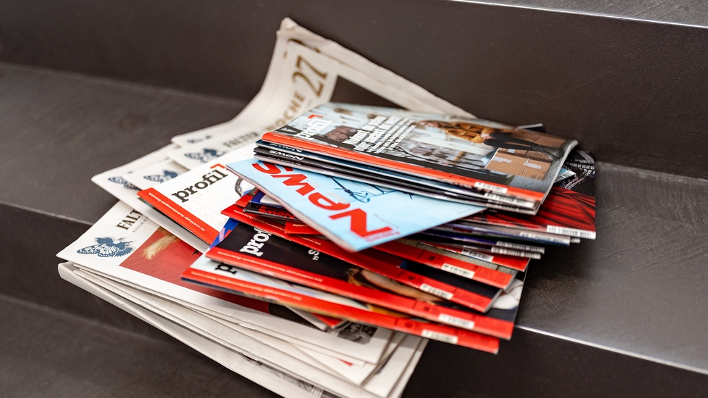 Wochenmagazine: Falter, News und profil