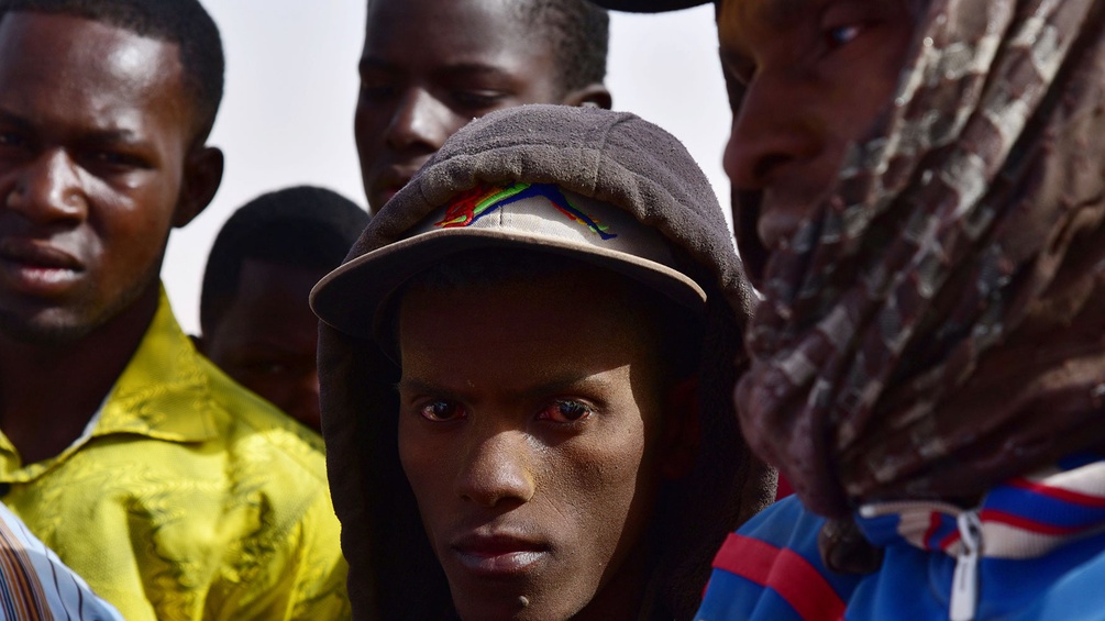 Männer aus Westafrika