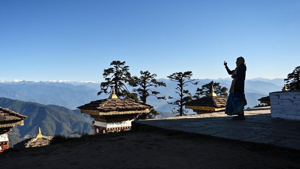 Der Dorchula Pass in Bhutan