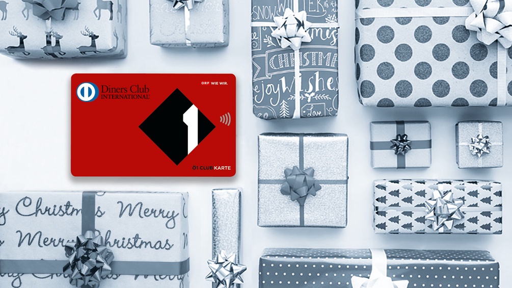 Weihnachtspakete mit Kreditkarte