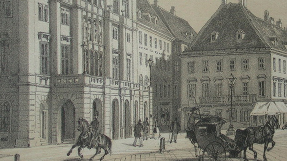 Carltheater um 1850