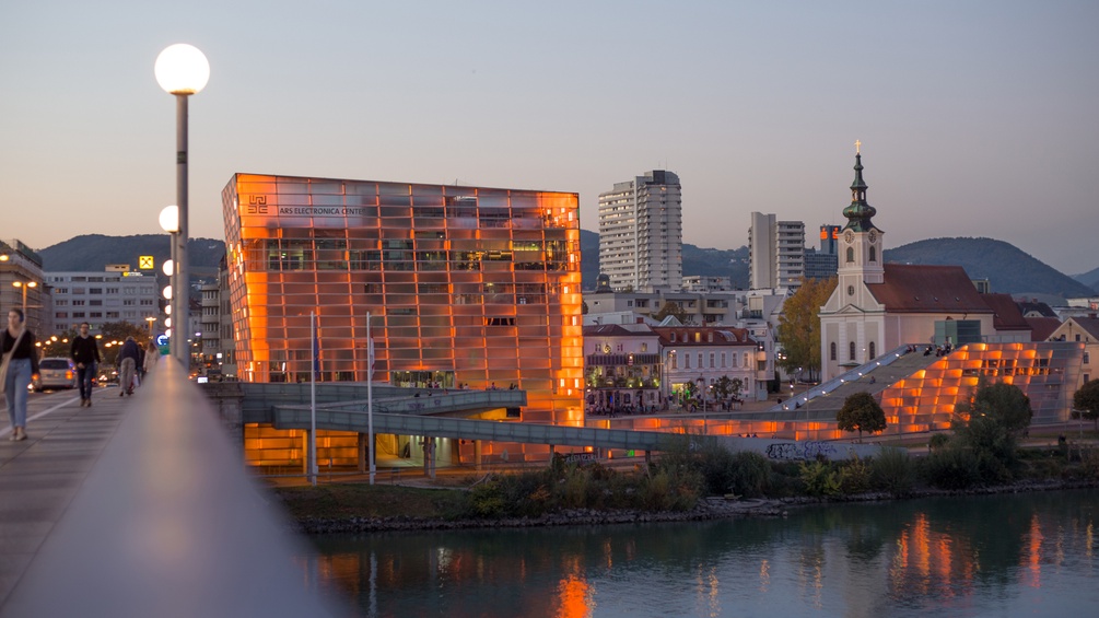 Gebäude der Ars Electronica