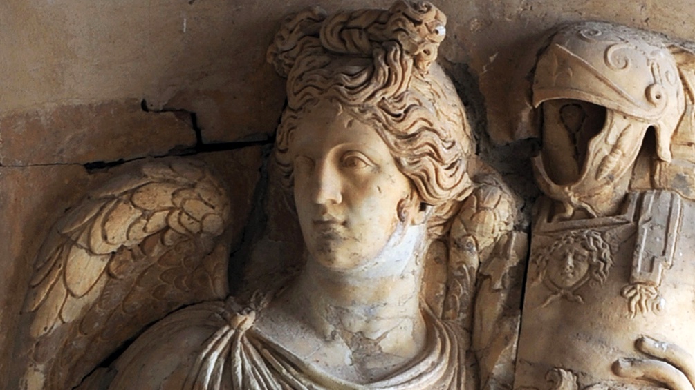 Römische Figur aus dem Museum in Karthago
