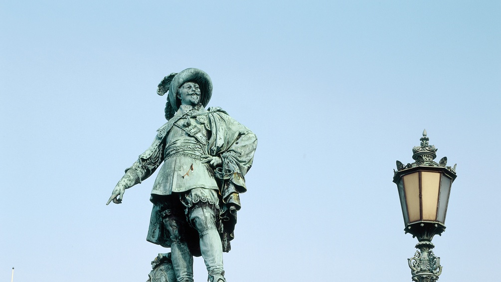 Statue von Gustav II. Adolf in Göteborg