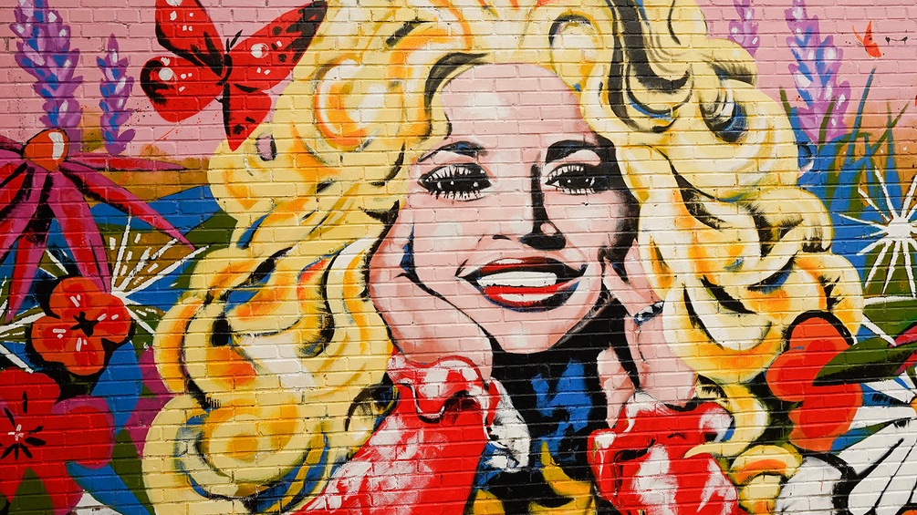 Wandmalerei, Dolly Parton