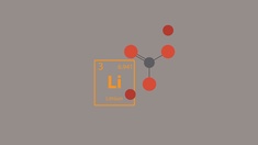 Chemisches Zeichen für Lithium