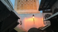 Lampe in Tunesien