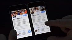 Twitterprofile am Handy