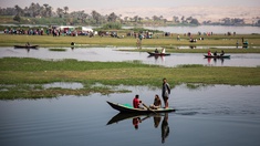 Boote auf dem Nil