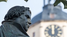Das Denkmal des Reformators Martin Luther