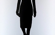 Silhouette einer Frau