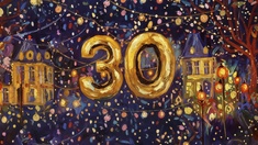 Die Zahl 30