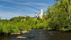 Moldau bei Budweis