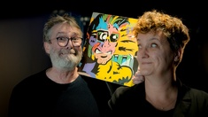 Christian Scheib und Elke Tschaikner (Franz Zappa)
