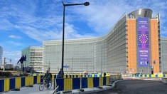 Straßensituation in Brüssel