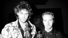 Bob Geldof und Midge Ure, 1985