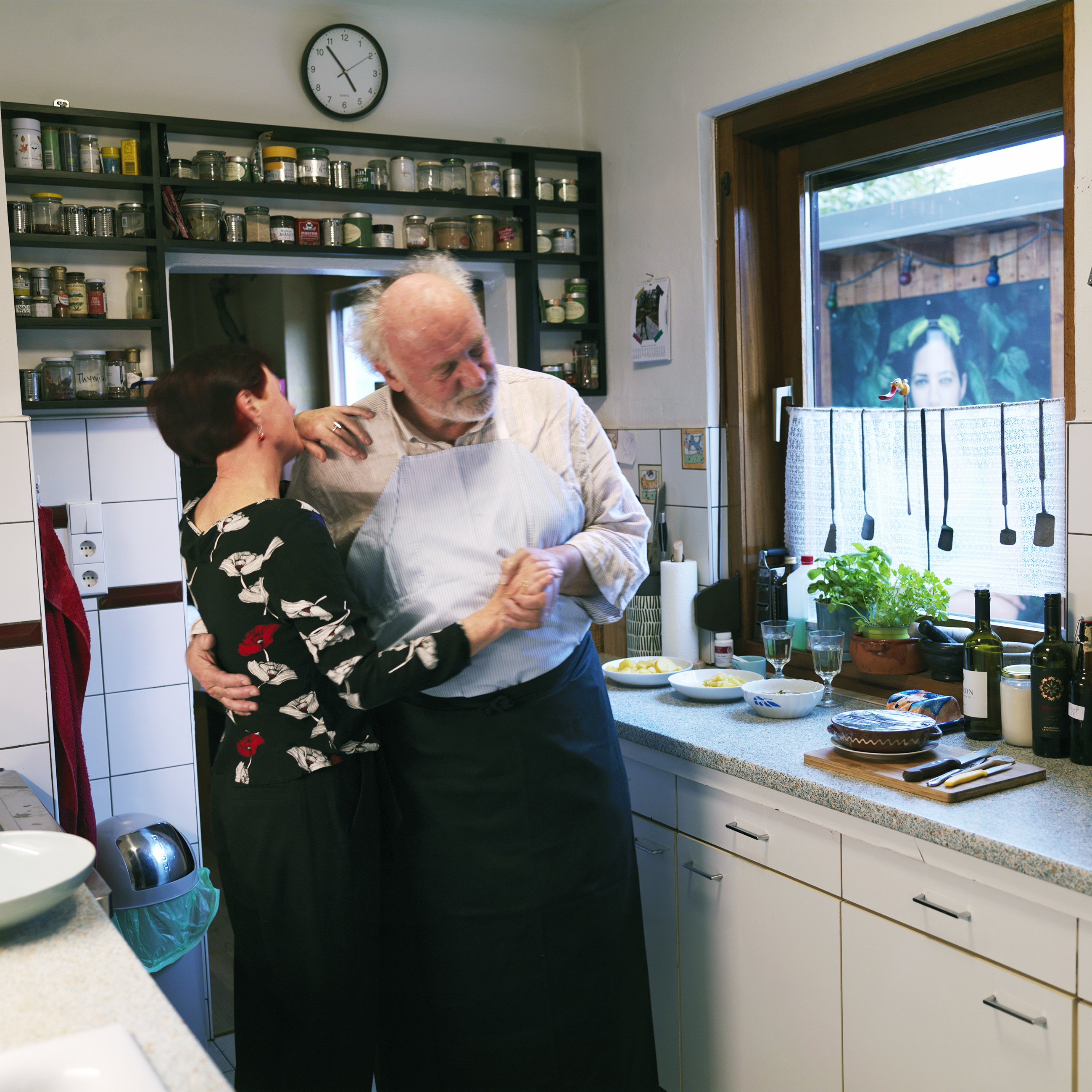 Lojze Wieser mit Barbara Maier