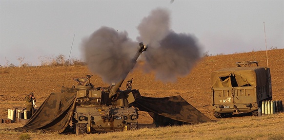 Israelische Artillerie-Einheit