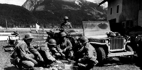 Amerikanische Soldaten im Zweiten Weltkrieg