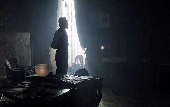 Lincoln in seinem Arbeitszimmer