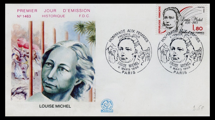 Die französische Autorin und Anarchistin Louise Michel engagierte sich in der Pariser Kommune. 1871 wurde sie auf die zu Frankreich gehörende Inselgruppe Neukaledonien  im südlichen Pazifik verbannt.