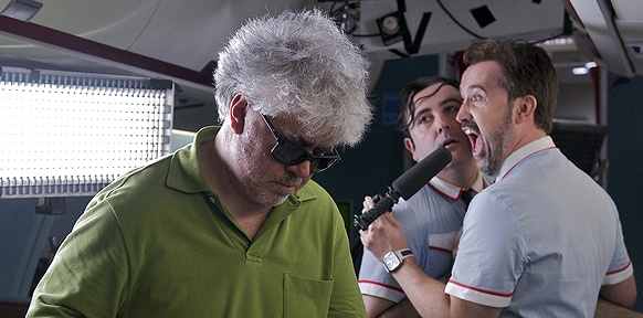 Javier Cámara, Pedro Almodóvar, Raúl Arévalo